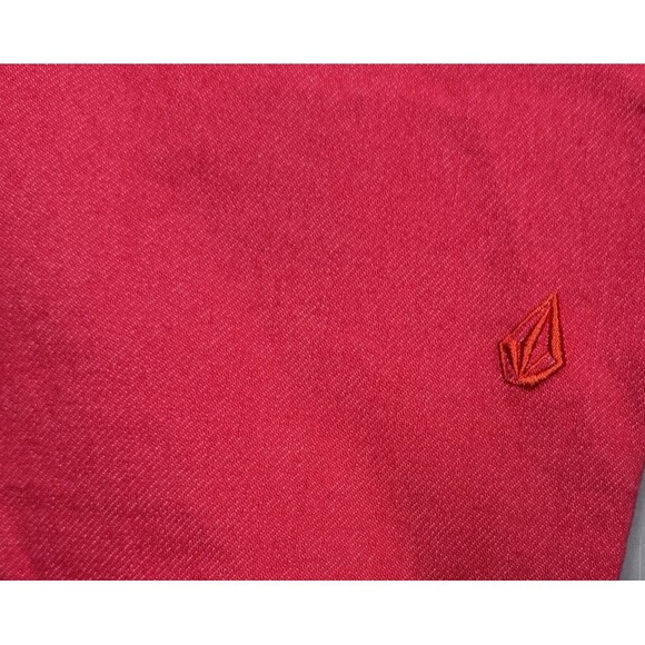 Volcom Jeans Womens 26 Red GMJ High Rise Jegging Denim Stretch Measures 26 x 27 - Picture 3 of 8